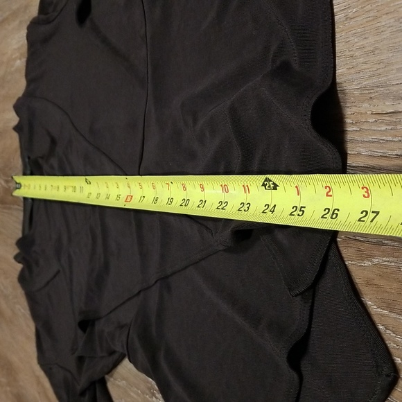 (XS) Picadilly Open Cardigan Casual Slinky Neutral Stretch Made in Canada - Picture 7 of 10